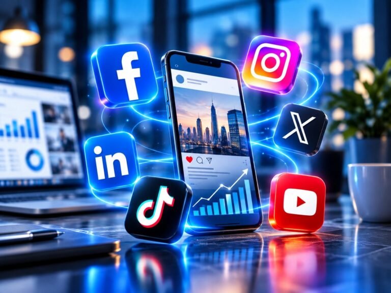 Social media marketing service