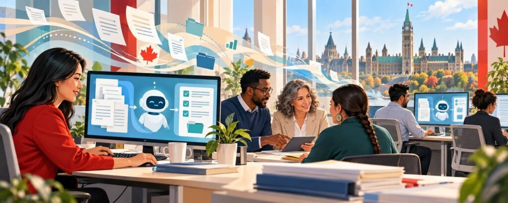 AI supporting administrative work in Canada's public service